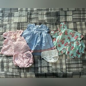 Set of 3 Janie and Jack perfect condition outfits